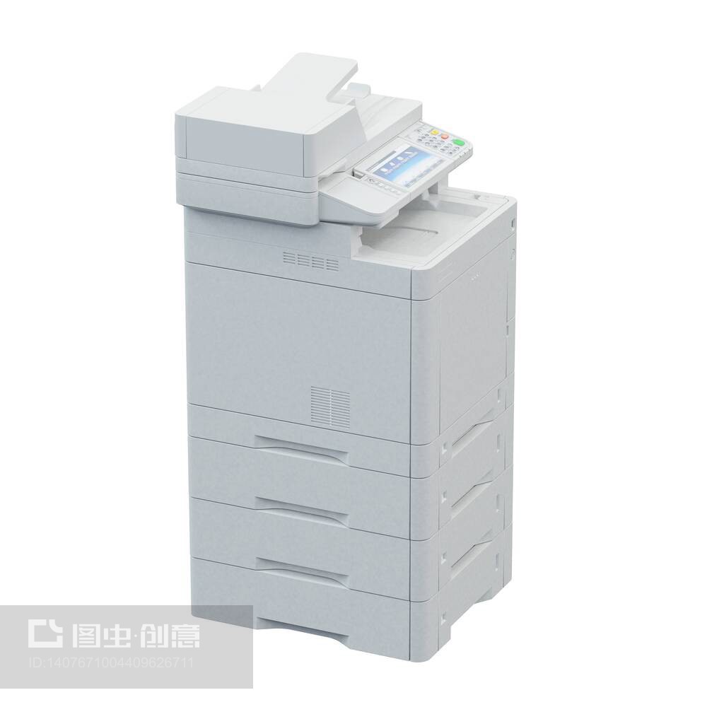 独立办公室的智能化核心 多功能打印机扫描仪的3D解读